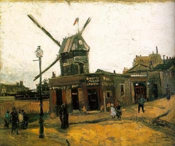 Vincent Van Gogh : Le Moulin de la Galette VII